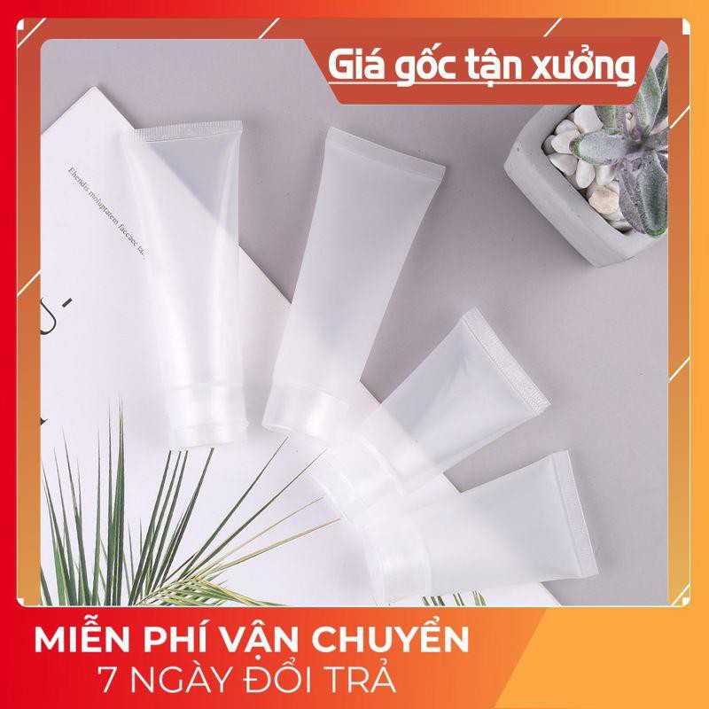 Tuýp nhựa 10ml/15ml/20ml/30ml/50ml chiết mỹ phẩm, dầu gội, sữa tắm