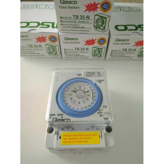 Timer Camsco 24h (Rơ le thời gian 24h camsco)