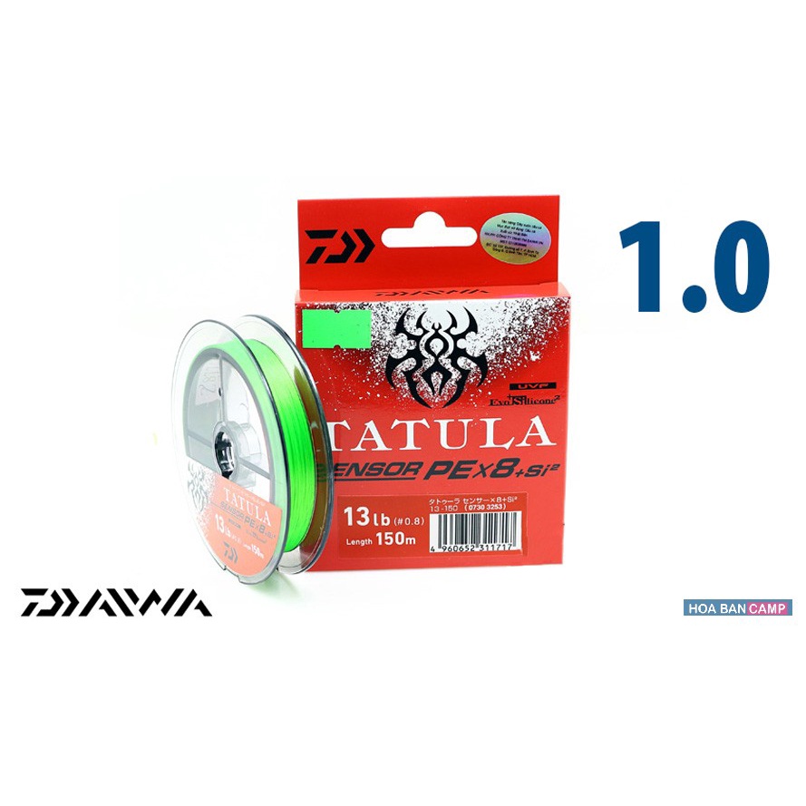 Dây Dù Daiwa Tatula Sensor X8+Sl2 - 150m