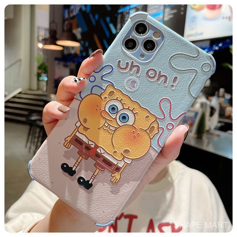 Ốp Điện Thoại Silicon Chống Rơi Họa Tiết Spongebob Cho Oppoa32 A52 A92S A7X | BigBuy360 - bigbuy360.vn