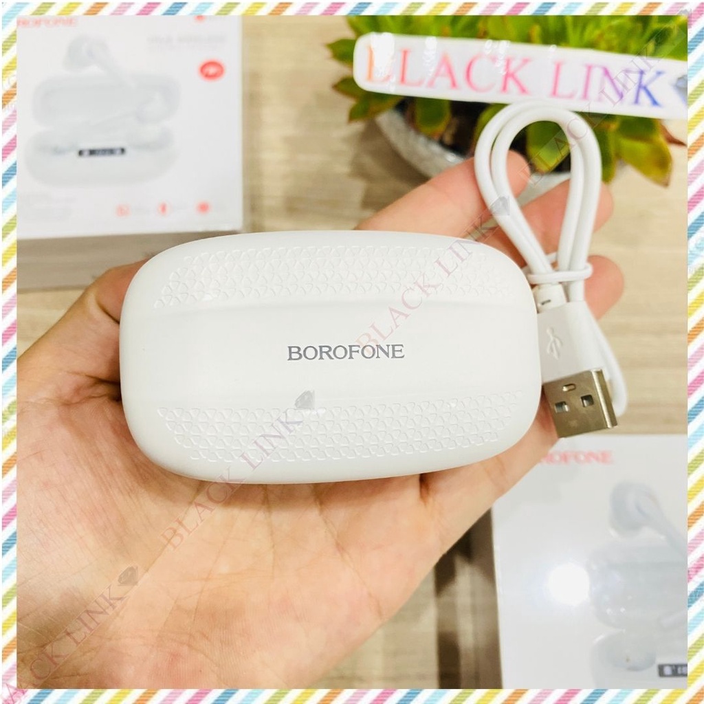 Tai Nghe Bluetooth TWS BOROFONE BW11 Không Dây Chính Hãng - Bass Mạnh Nhét Tai Chống Ồn Chơi Game Nghe Nhạc Đàm Thoại