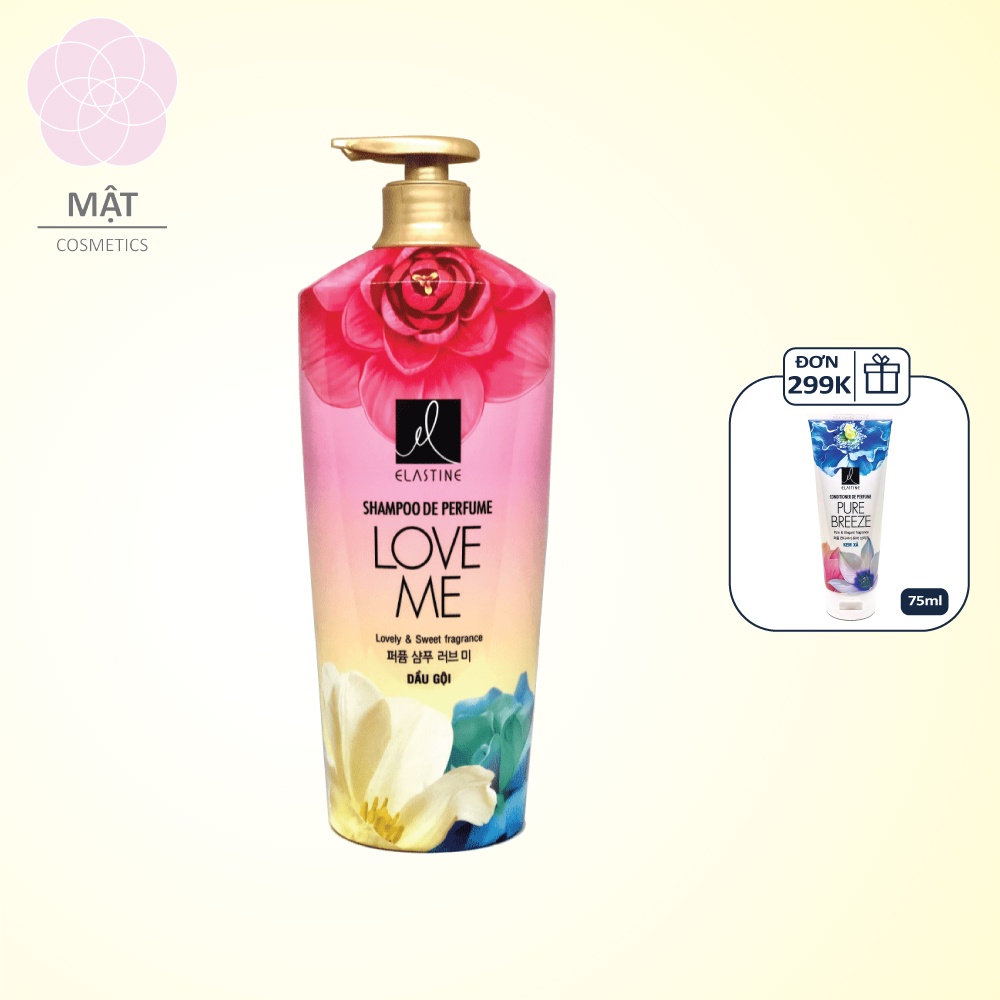 Dầu gội nước hoa Elastine Love Me 1000ml