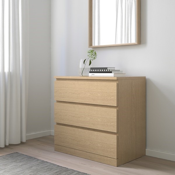 Tủ đựng đồ MDF 3 tầng cao cấp, kiểu dáng từ IKEA | BigBuy360 - bigbuy360.vn