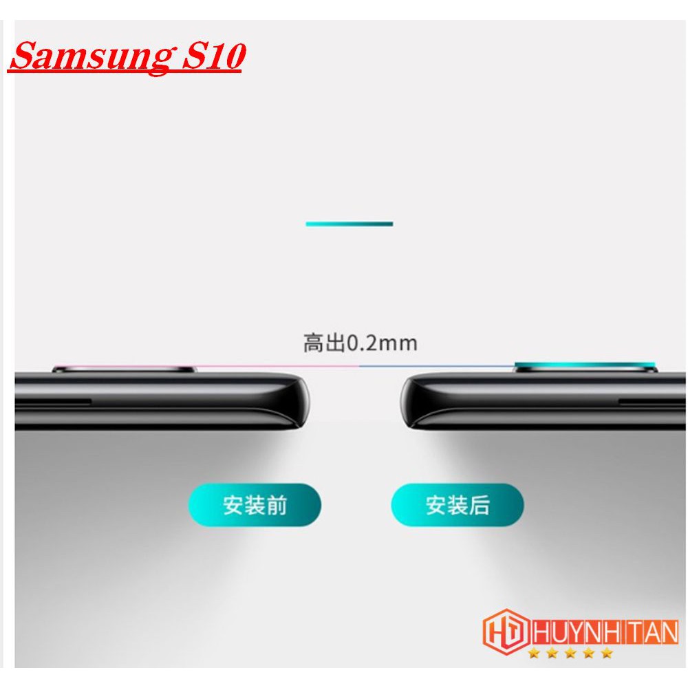 Kính cường lực camera Samsung S10 , S10 Plus , S10 5G trong suốt mỏng