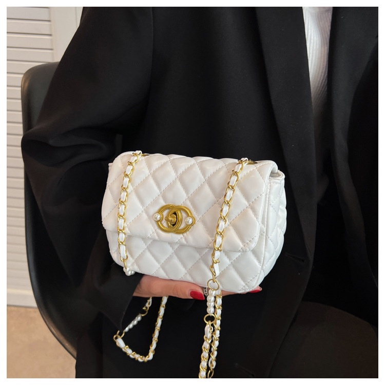 IELGY Fashion Ladies Rhombus Chain Crossbody Shoulder Bag