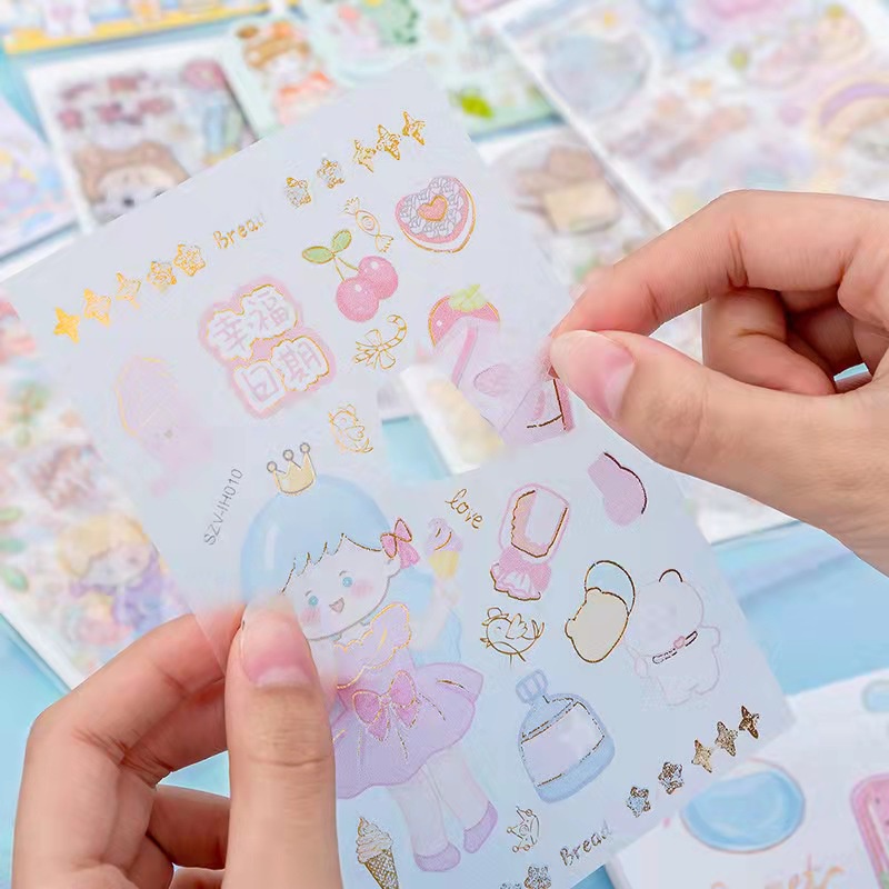 Sticker có quai xách 4 tờ Mẫu 6