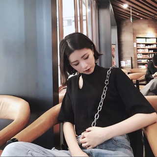 [ ORDER 10-15 NGÀY+ ẢNH THẬT] áo THUN CỔ CHOKER 1927