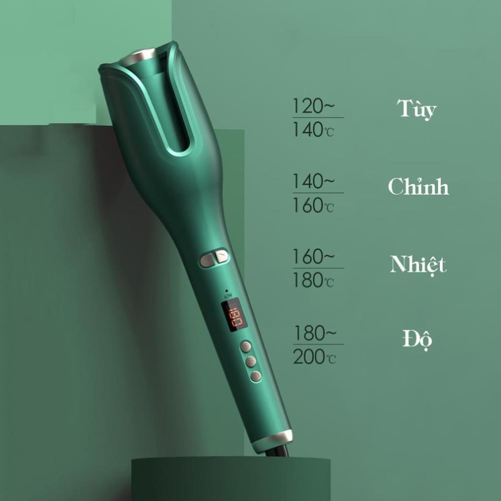 [BH 6 THÁNG] Máy uốn tóc tự động thông minh chống bỏng chất liệu gốm sứ đường kính uốn  - VTA official