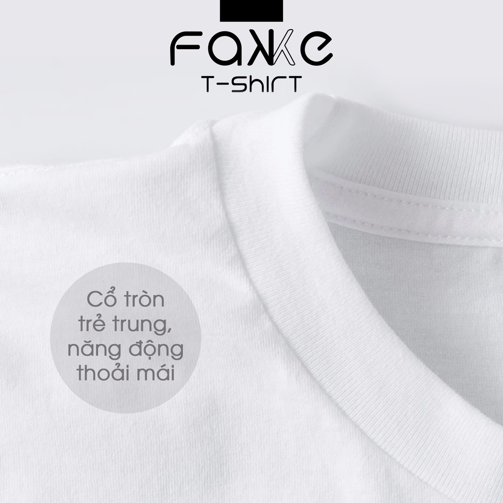 JrTE /Áo thun Unisex DREW Mask Oversized 100% Cotton  ngắn ta00