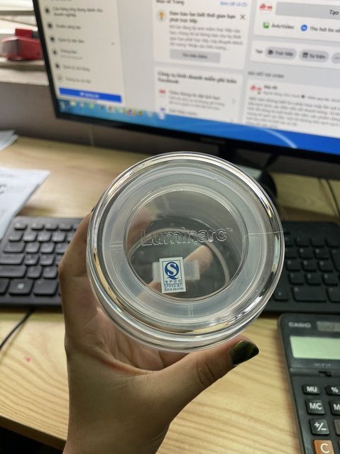 Hũ Đựng Gia Vị Thủy Tinh Tròn 500ml Luminarc | BigBuy360 - bigbuy360.vn