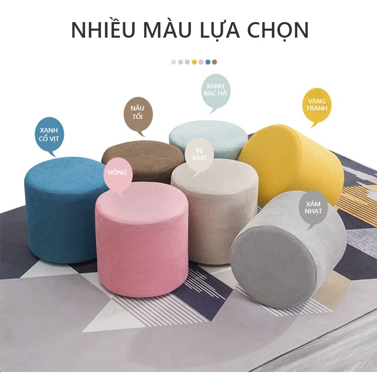Ghế đôn dáng tròn, Ghế sofa - GC14