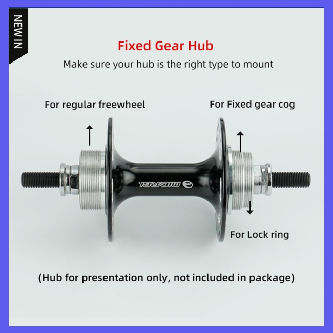 Đĩa Líp Xe Đạp Kèm Vòng Khóa Cố Định 13t / 14t / 15t / 16t / 17t