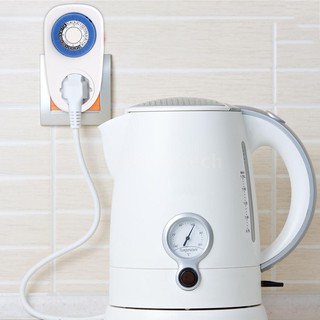 24 Hours Plug-in Timer Switch Mechanical Timing Socket Time Controller Intelligent Timing Socket