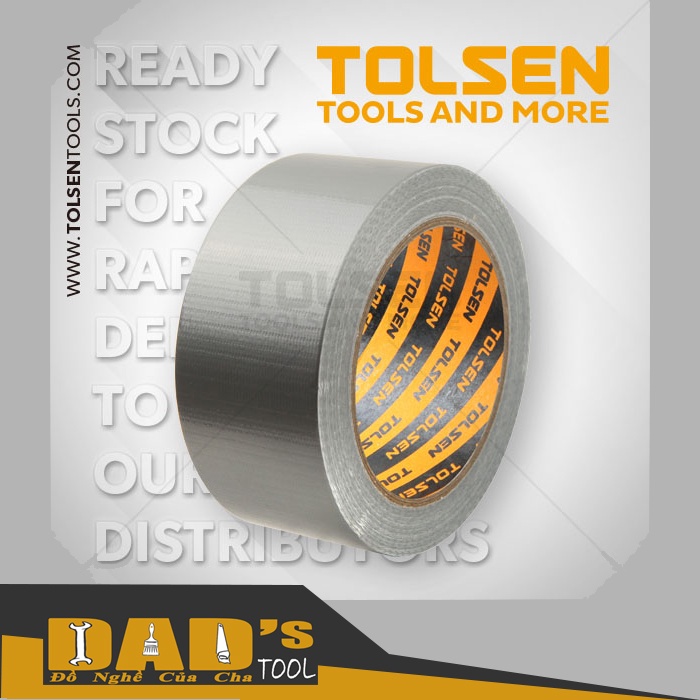 BĂNG KEO VẢI SIÊU DÍNH 48MM - TOLSEN 50281/82