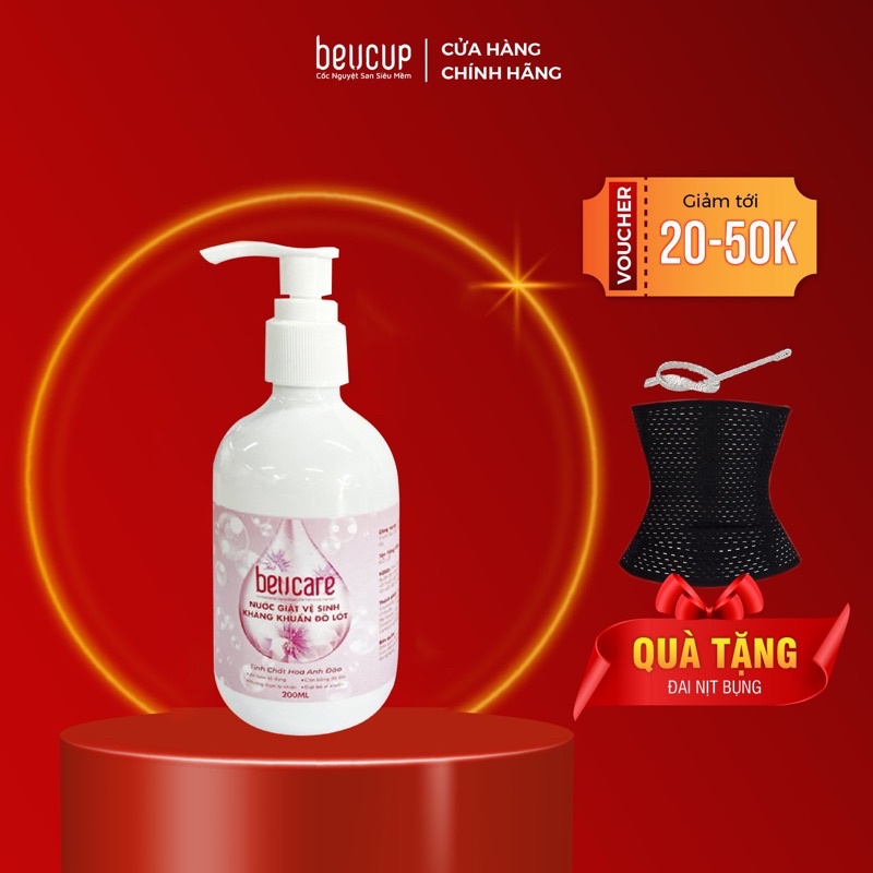 Nước Giặt Đồ Lót Chuyên Dụng BeUcare Hand Wash For Feminine Panties 200ml