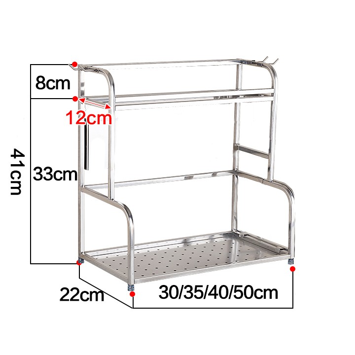 Kệ bếp inox 2 tầng _RE0087