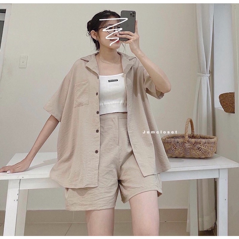 SET VEST FORM RỘNG MIX SOOC KÈM ÁO LEN TĂM | BigBuy360 - bigbuy360.vn