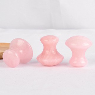 Đá massage màu Hồng-Hình nấm
