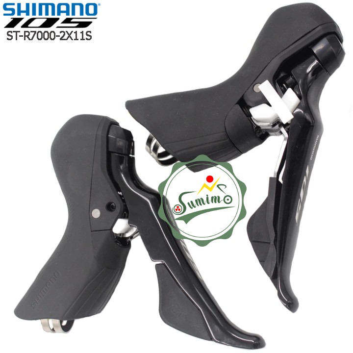 Tay đề xe đạp - Tay lắc Shimano 105 ST-R7000 2x11 Speed - Chính hãng Japan