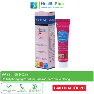 VASELINE ROSE – Phòng ngừa nứt, nẻ, khô môi, làm dịu vết bỏng tuýp 10g