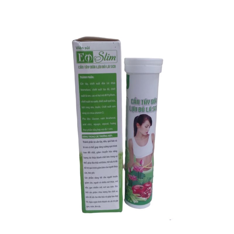 Viên Sủi giảm cân Slim Body Pluss +, giảm cân an toàn, nhanh chóng, hiệu quả