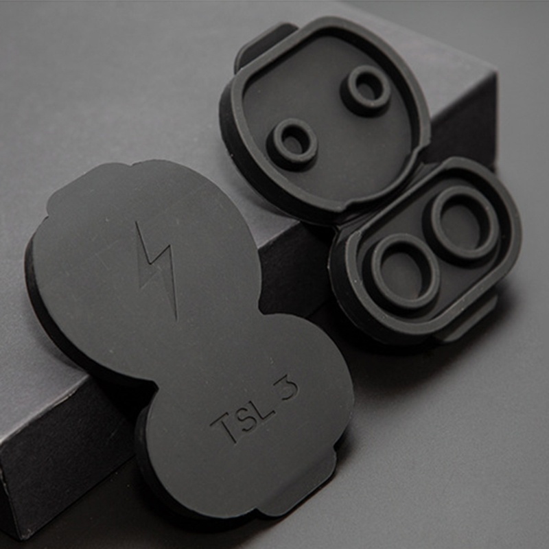 Nắp Đậy Cổng Sạc Xe Hơi Bằng Silicone Chống Nước Chống Bụi Cho Model 3