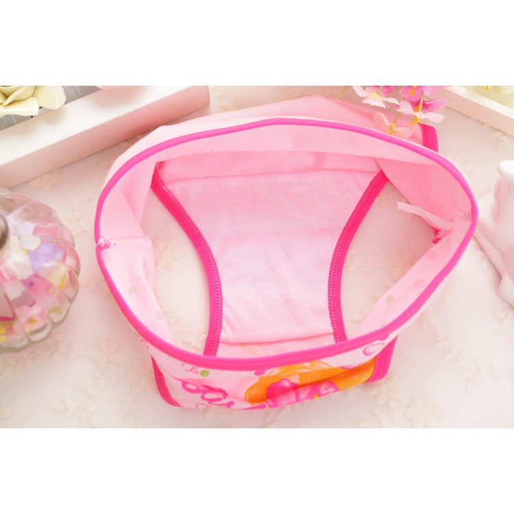 Bộ 3 quần lót in hình hoạt hình xinh xắn dành cho bé gái