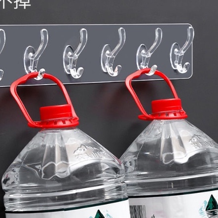 MÓC DÁN TƯỜNG TRONG SUỐT 6 NHÁNH