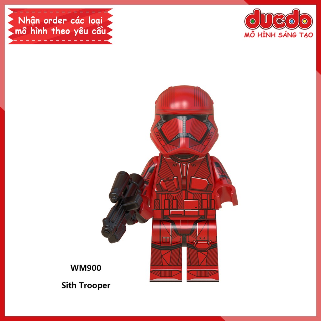 Minifigures các nhân vật trong Star Wars tuyệt đẹp - Đồ chơi Lắp ghép Xếp hình Mini Mô hình WM WM6082