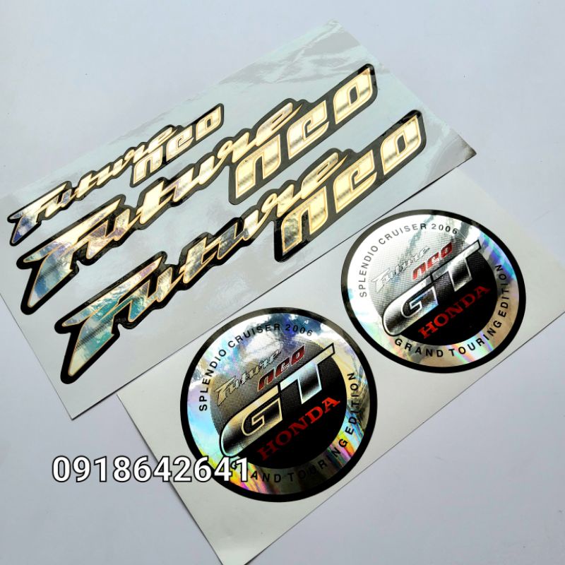 Bộ tem chữ Future neo Gt như zin