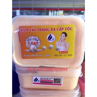 Kem dưỡng trắng da toàn thân 7 Day
