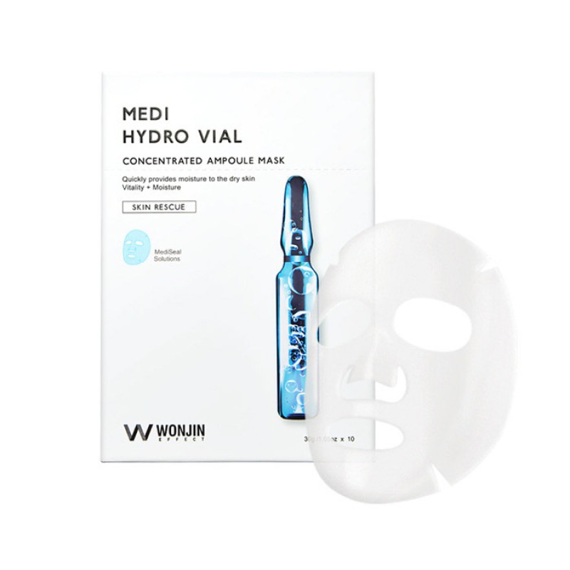 Mặt Nạ WONJIN EFFECT MEDI HYDRO VIAL CONCENTRATED AMPOULE MASK