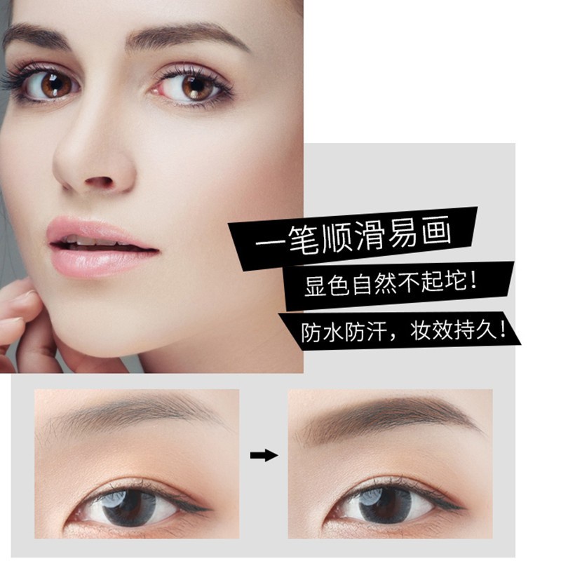 Chì Kẻ Mày Chống Nước Lâu Phai Hai Đầu Tiện Dụng