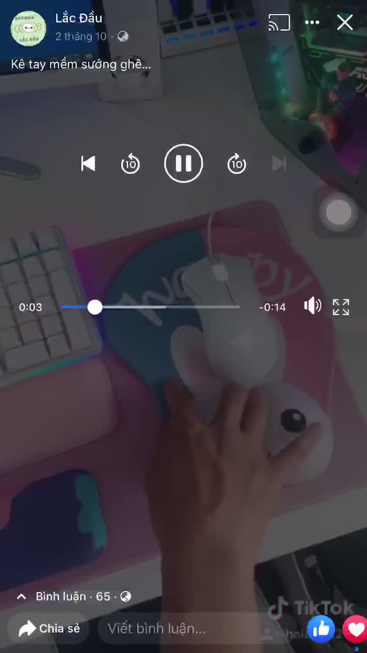 KÊ TAY BÀN PHÍM KÊ TAY SILICON HÌNH THÚ SIÊU KUTE CHẤT LƯỢNG CAO SIÊU BỀN | BigBuy360 - bigbuy360.vn