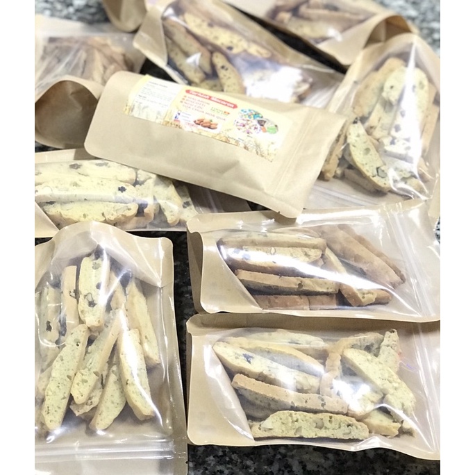 Bánh BISCOTTI healthy 100gr vị Vani