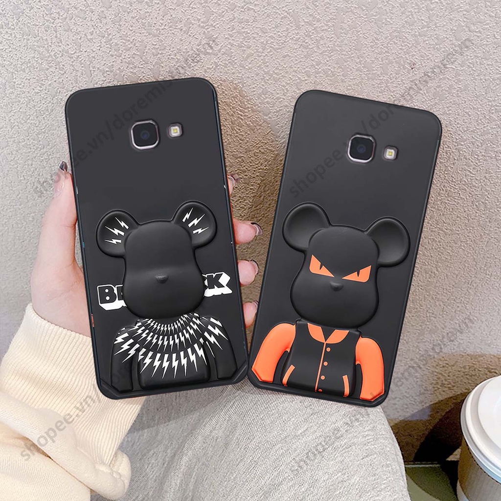 Ốp lưng Samsung J7 Prime hình kaws, kith, bear brick nổi 3D phong cách độc đáo