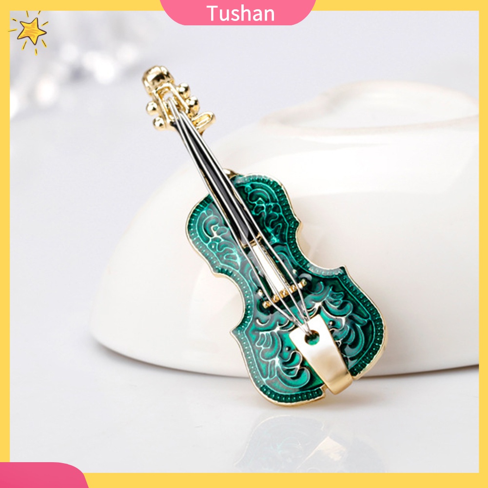 Ghim Cài Áo Hình Đàn Violin Độc Đáo