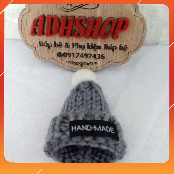 Mũ Len Đội Đầu Cho Búp Bê Baboliy adhshop
