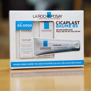 Kem Dưỡng La Roche-Posay Cicaplast Baume B5 Set 2 Tuýp 3ml Mini