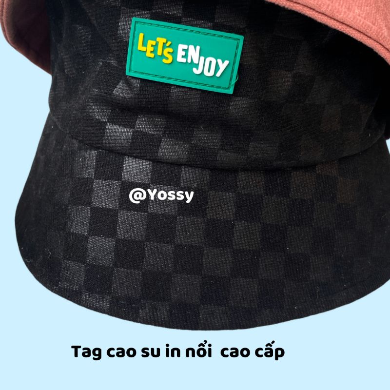 Mũ bucket Caro Let Enjoy unisex phong cách Hàn Quốc ❤ Nón bucket tai bèo nam nữ cao cấp