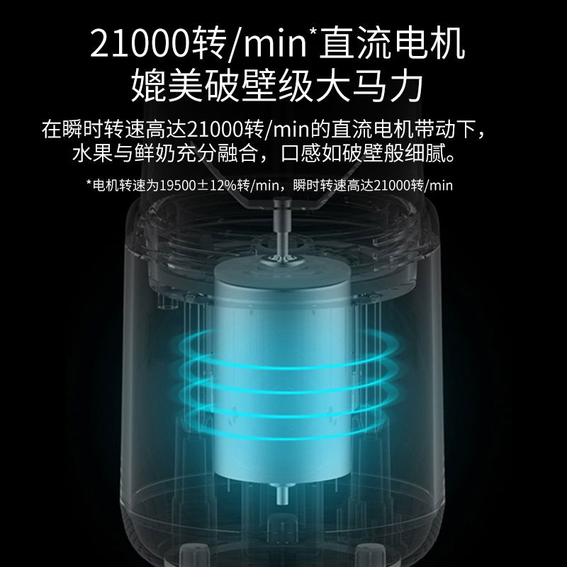 Máy xay ép trái cây mini tự động đa năng tiện dụng