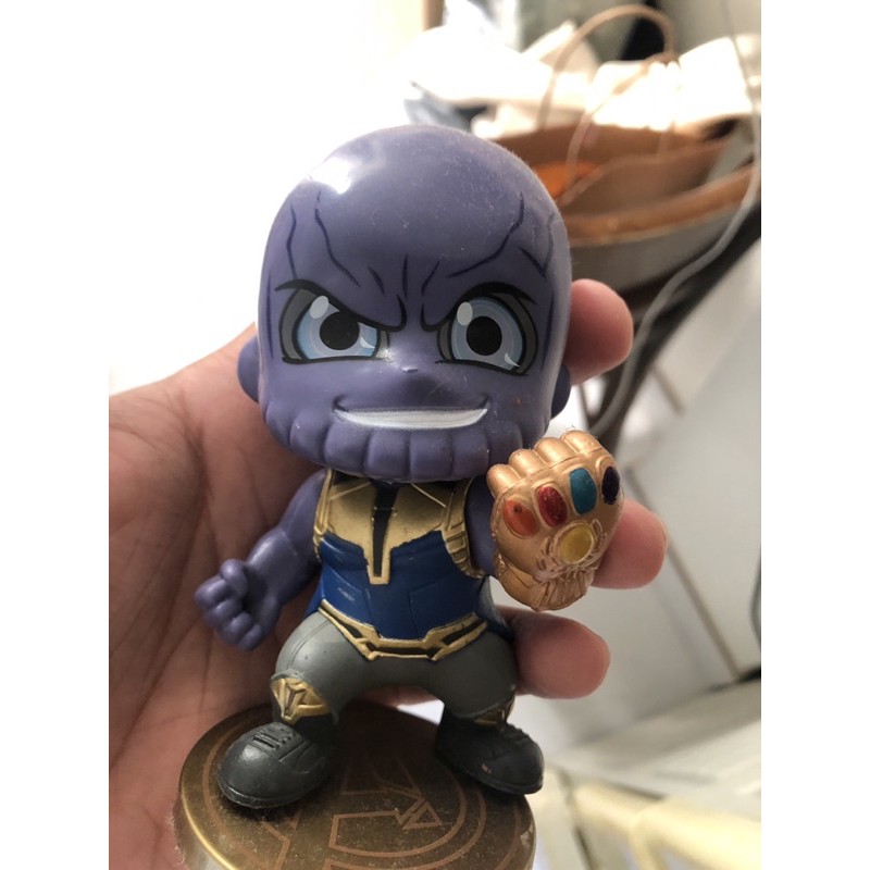 Mô hình Thanos chibi cosbaby cute cao khoang 11cm - Avengers
