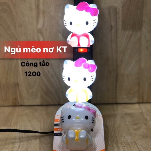 Đèn ngủ mèo hello kitty