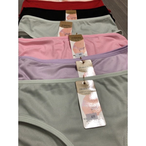 Combo 5 Quần lót bigsize mẫu LO1