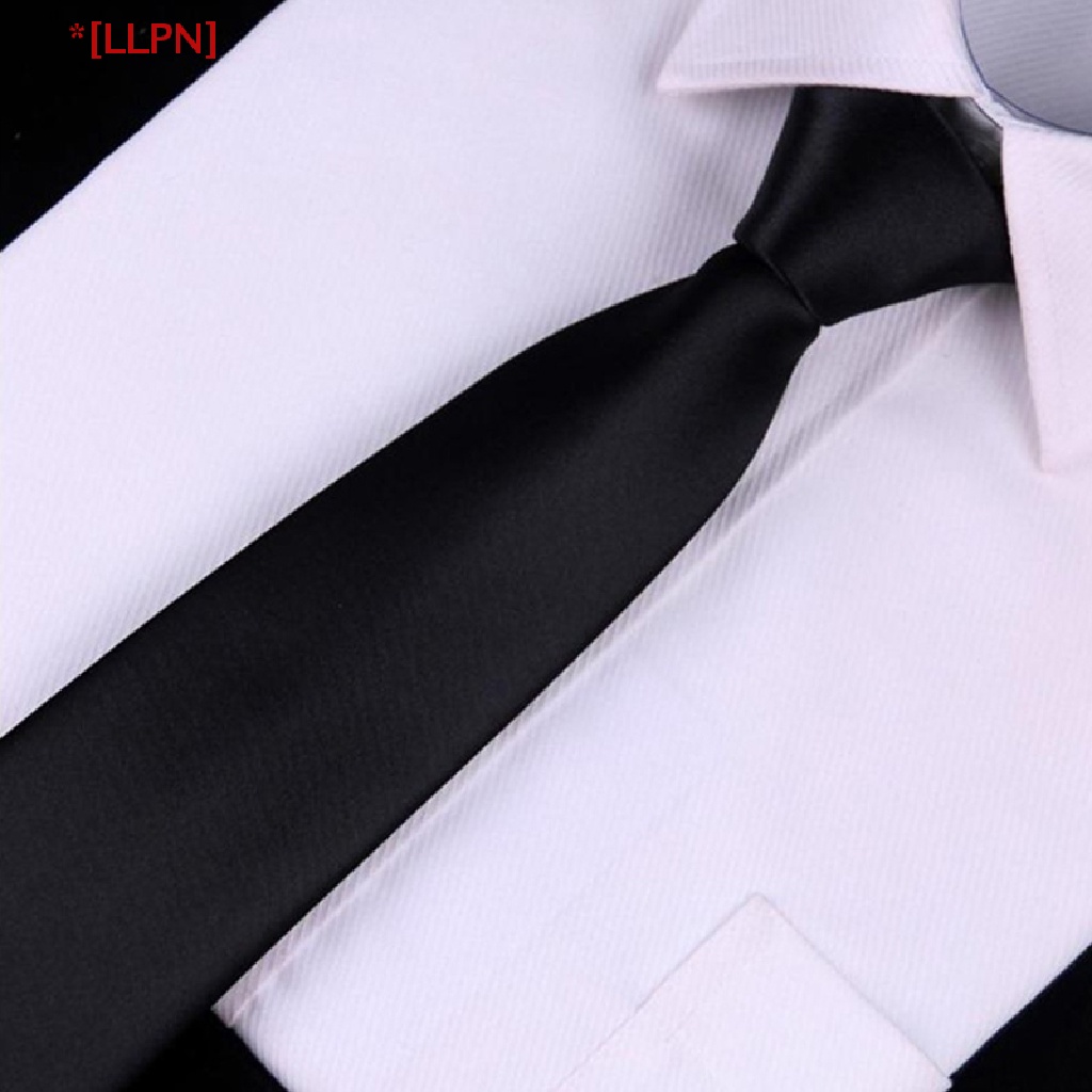 Cà Vạt Màu Đen Kẹp Cà Vạt Bảo Vệ An Toàn Cho Nam Và Nữ
