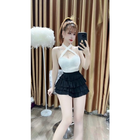 BỘ YẾM chân váy xoè