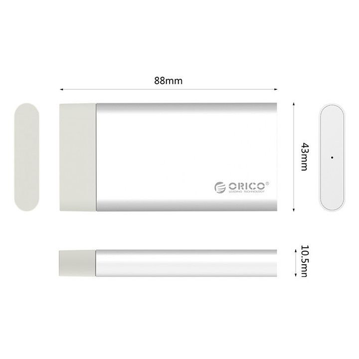 Box ổ cứng SSD mSATA USB 3.0 Orico MSG-U3 - BX33