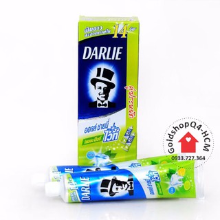 HCM- Kem đánh răng Darlie Thái hộp 2 tuýp hsd 2026