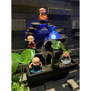 �THÁC NƯỚC MINI ĐỂ BÀN – PHONG THUỶ LUÂN- BH 1 tháng