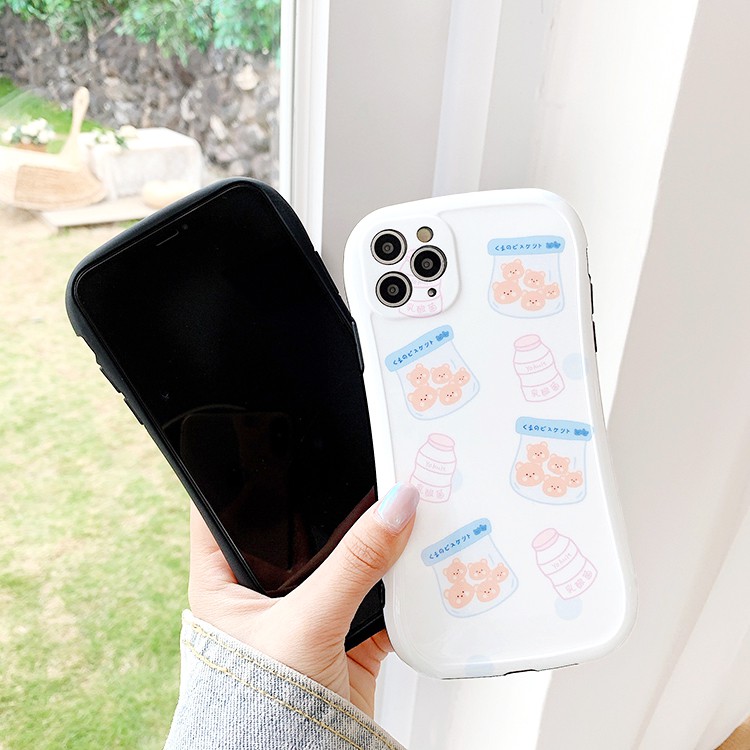 Ốp lưng iphone Bánh gấu IMD viền cong dày dặn 5/5s/6/6plus/6s/6splus/7/7plus/8/8plus/x/xr/xs/11/12/pro/max/plus/promax | BigBuy360 - bigbuy360.vn